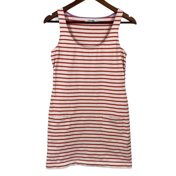 Boden Dresses & Skirts - Boden Shoreline Tunic Orange Striped Dress Size 2